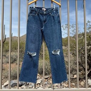 ⬇️Lucky Brand NWOT Easy Rider Boot Blue Flare Wide Leg Jeans